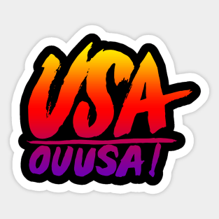 USA: OUUSA! Sticker
